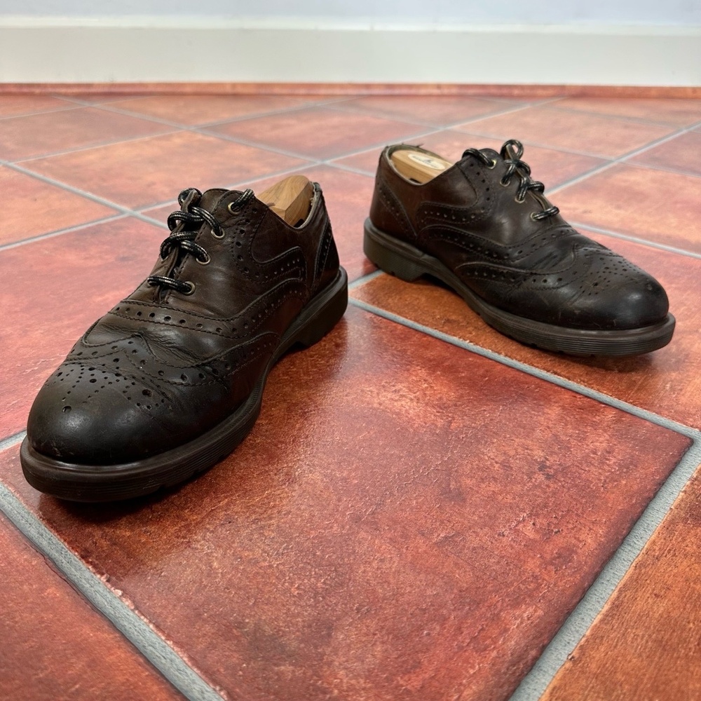 Vintage 1990’s Dr Martens Leather Brogues Size US Mens 9